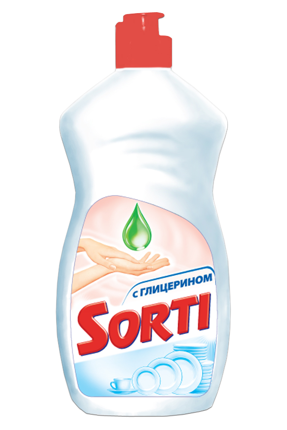 Средство для мытья посуды Sorti Глицерин (814-3) 500г РФ