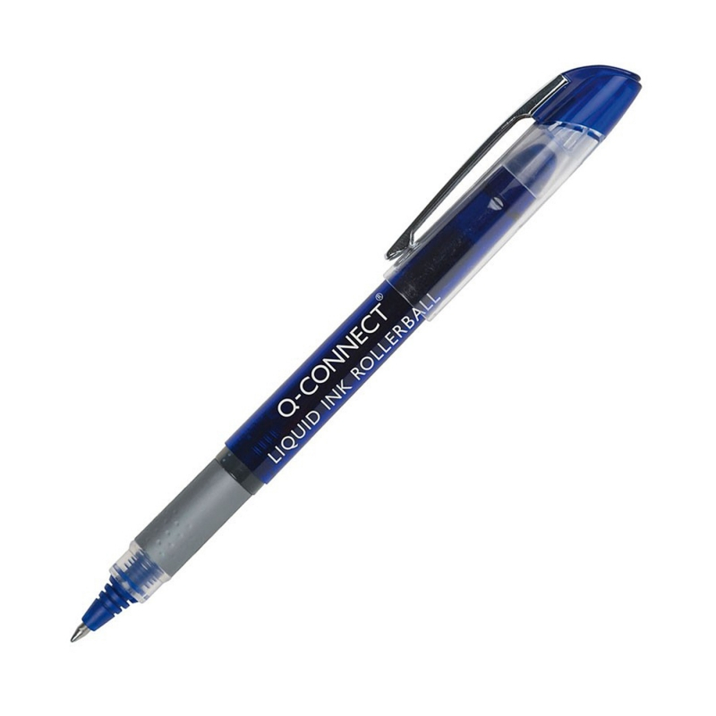 Ручка роллер Q-CONNECT - 0,5 мм, синий, KF50140